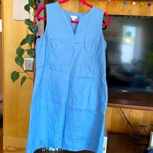 J. Jill linen shift dress